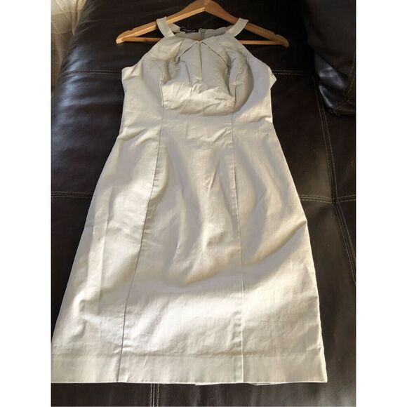 BEBE Light Gray Mini Dress Size 2 - Picture 2 of 12